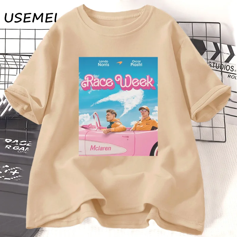 

Футболка женская/мужская с графическим принтом, смешная хлопковая рубашка с коротким рукавом, одежда для гонок