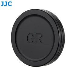 JJC Metal Lens Cap for Ricoh GR Cameras - Dustproof Lens Protection Cover (Black)