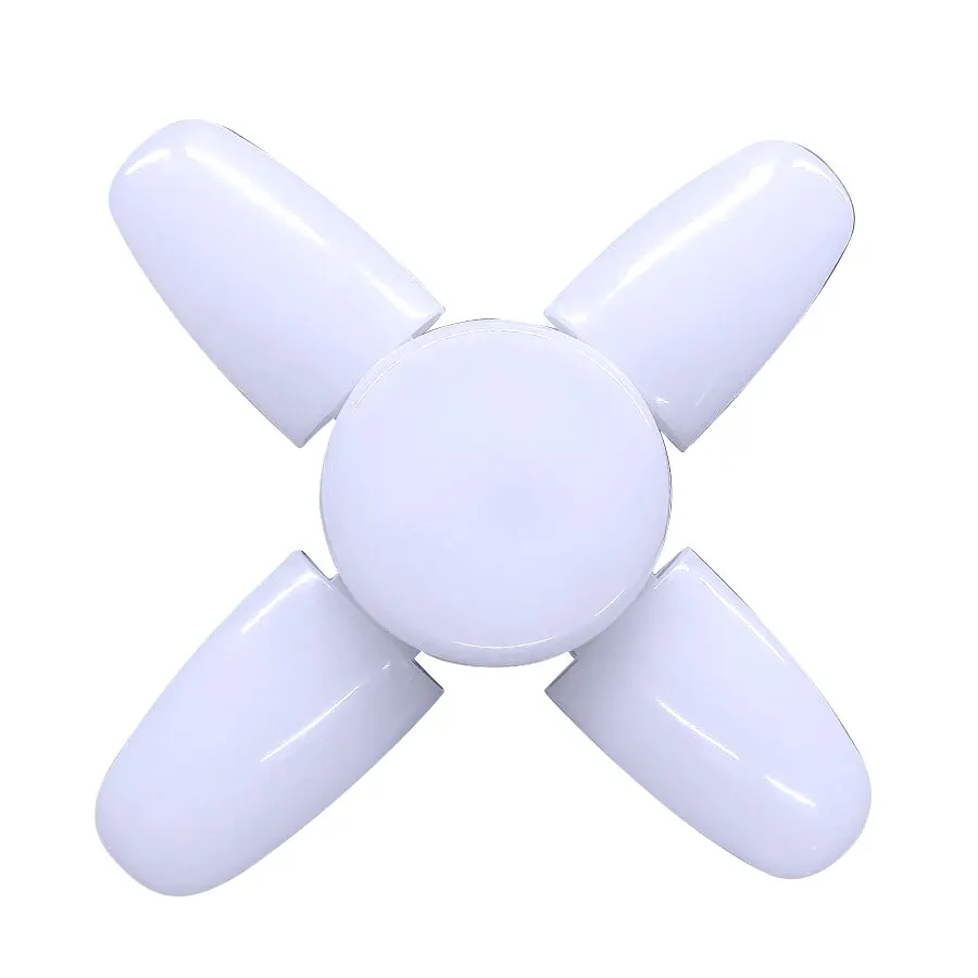 E27 Foldable Fan Shape LED Bulb 6