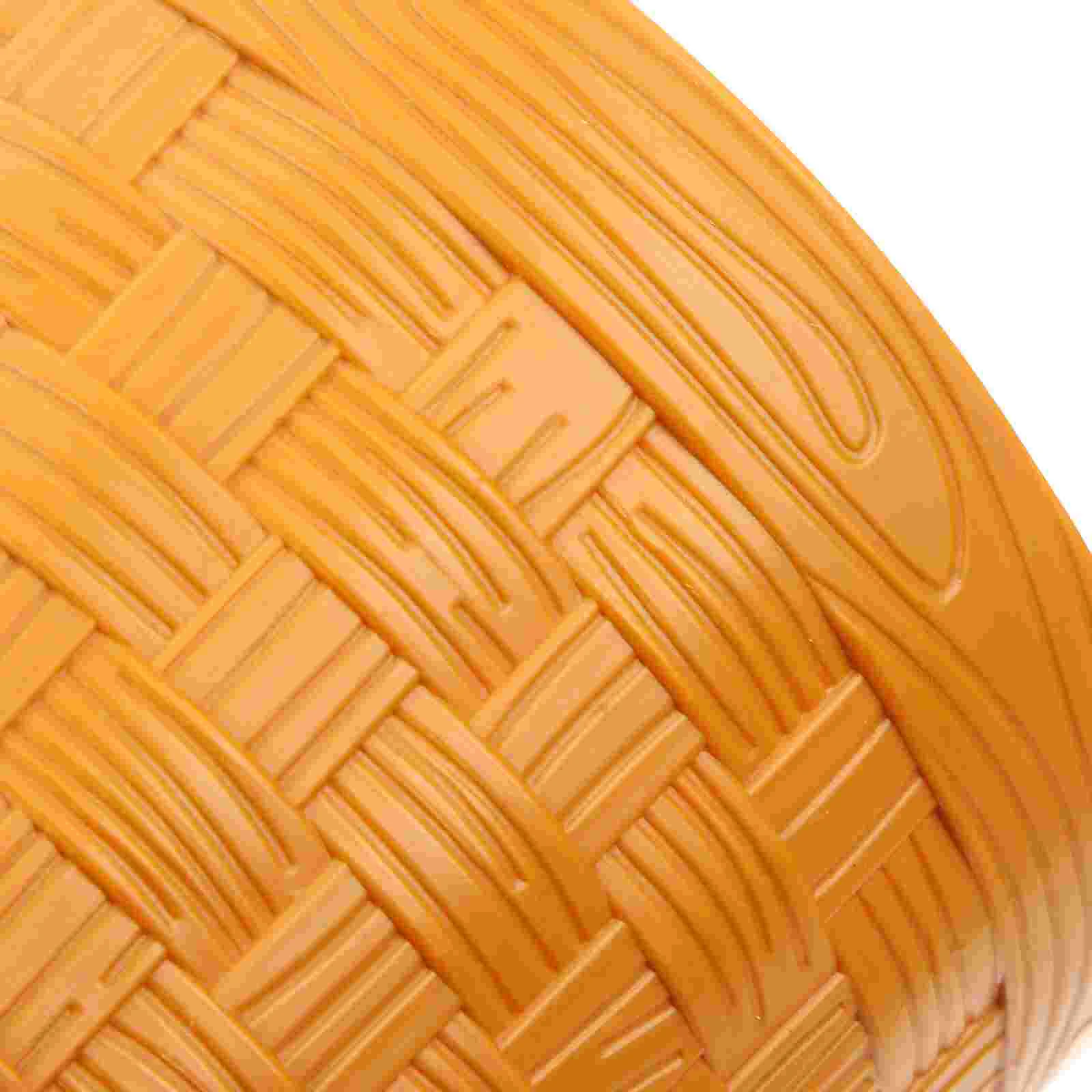 2 Pcs Storage Bucket Toys Kids Plaything Fruit Basket Vegetable Plastic Pretend Child Toddler for Playing 6