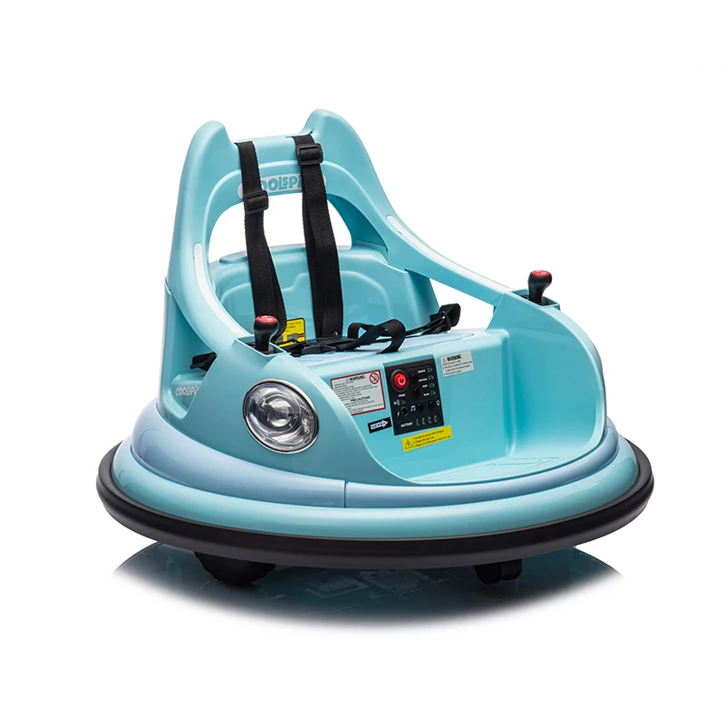 Factory Price 12v Ride on Electric Bumper Car for Kids Toddlers Toy Electric 360 Spin Zone Bumper Kids Car