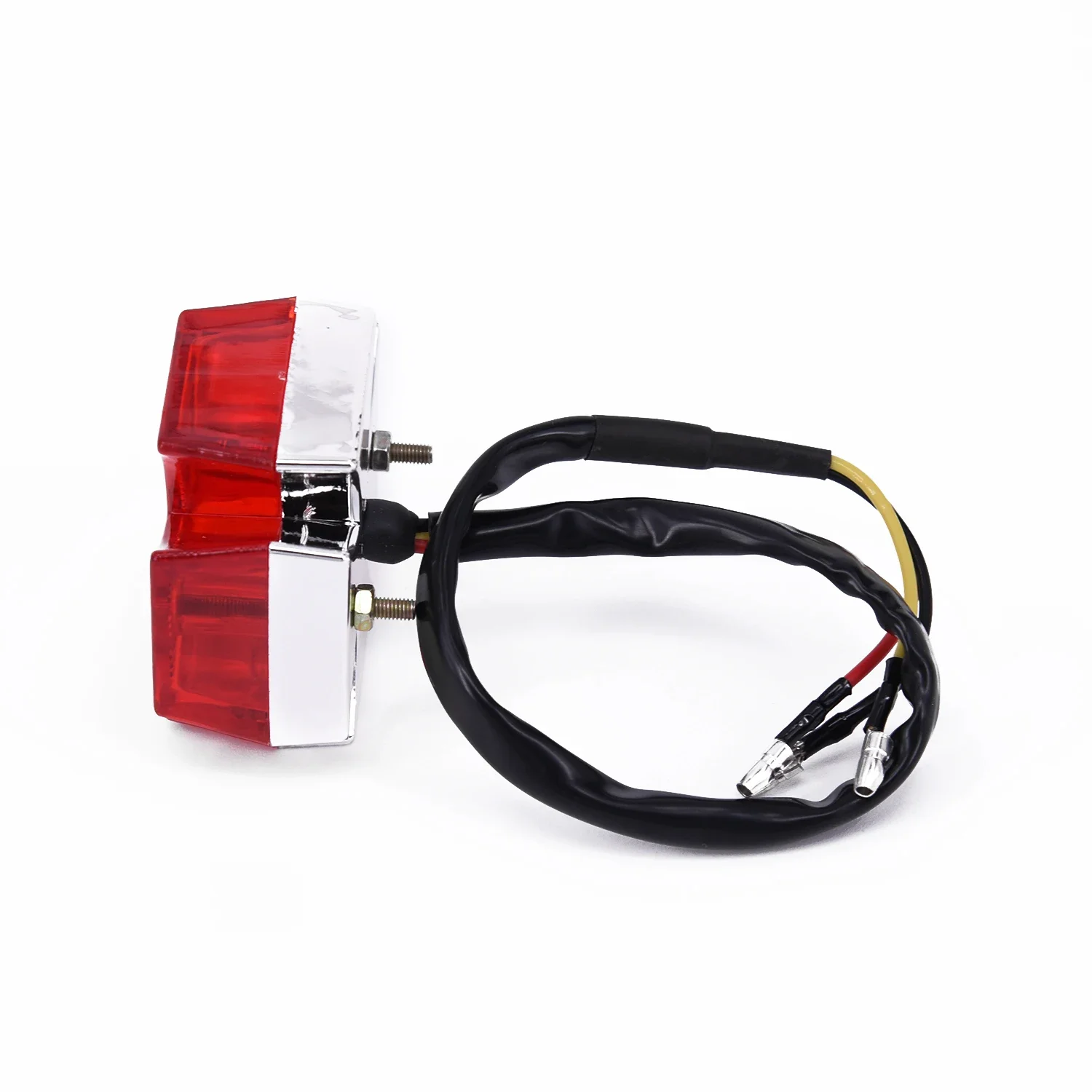 

Brake Motorcycle Tail Light Running Maltese Cross LED Rear License Universal Quads Choppers DC 12V Distinctive