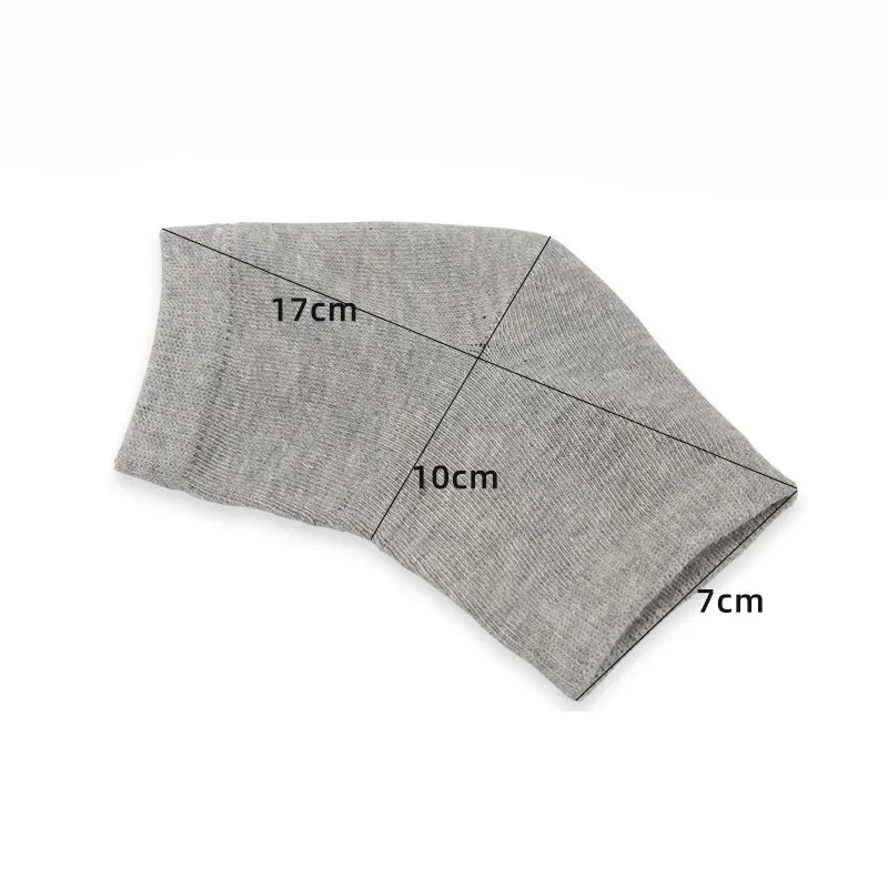 Silicone Moisturizing Gel Heel Socks Reusable Anti Cracked Chapped Foot Smooth Skin Care Exfoliating Foot Protector Tools 1Pair