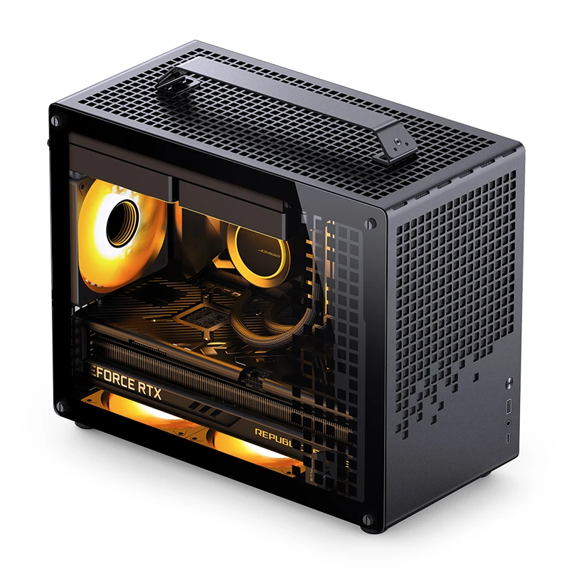 Mala de Transporte Destacável Jonsbo Refrigeração a ar Fonte de Alimentação Atx Placa de Vídeo Longa Tipo-c Z20 Matx Acerca de 20l 240 Radiator 163 mm - Imagem 6