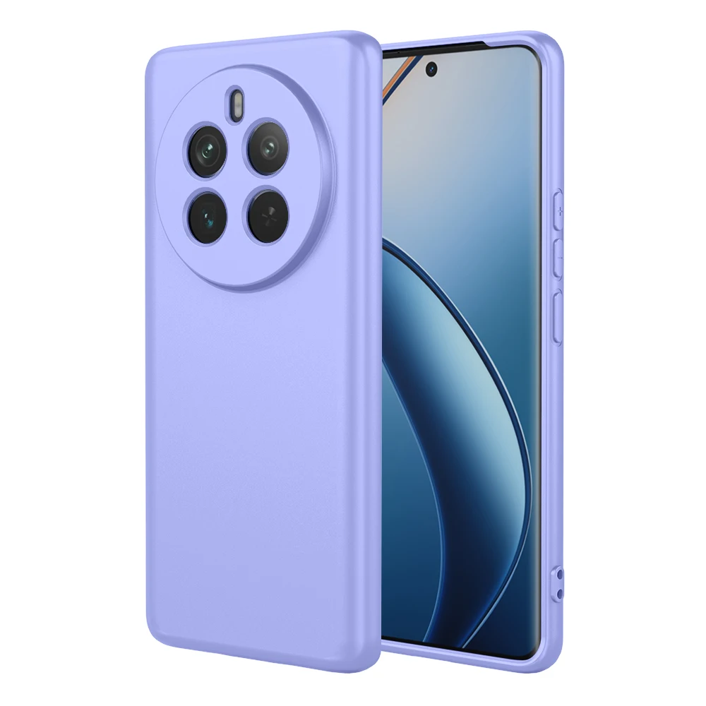 Flexibles flüssiges Silikon-TPU-Gehäuse für Realme 12 Pro Plus 12+ 5G Realme 11 4G Schutzhülle Fundas Coque Capa_voghion.com