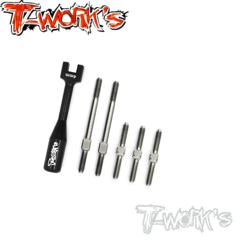 Originale T Works Tb-085 64 Set Tenditore In Titanio Per Parte Xray Nt1 2015 Rc