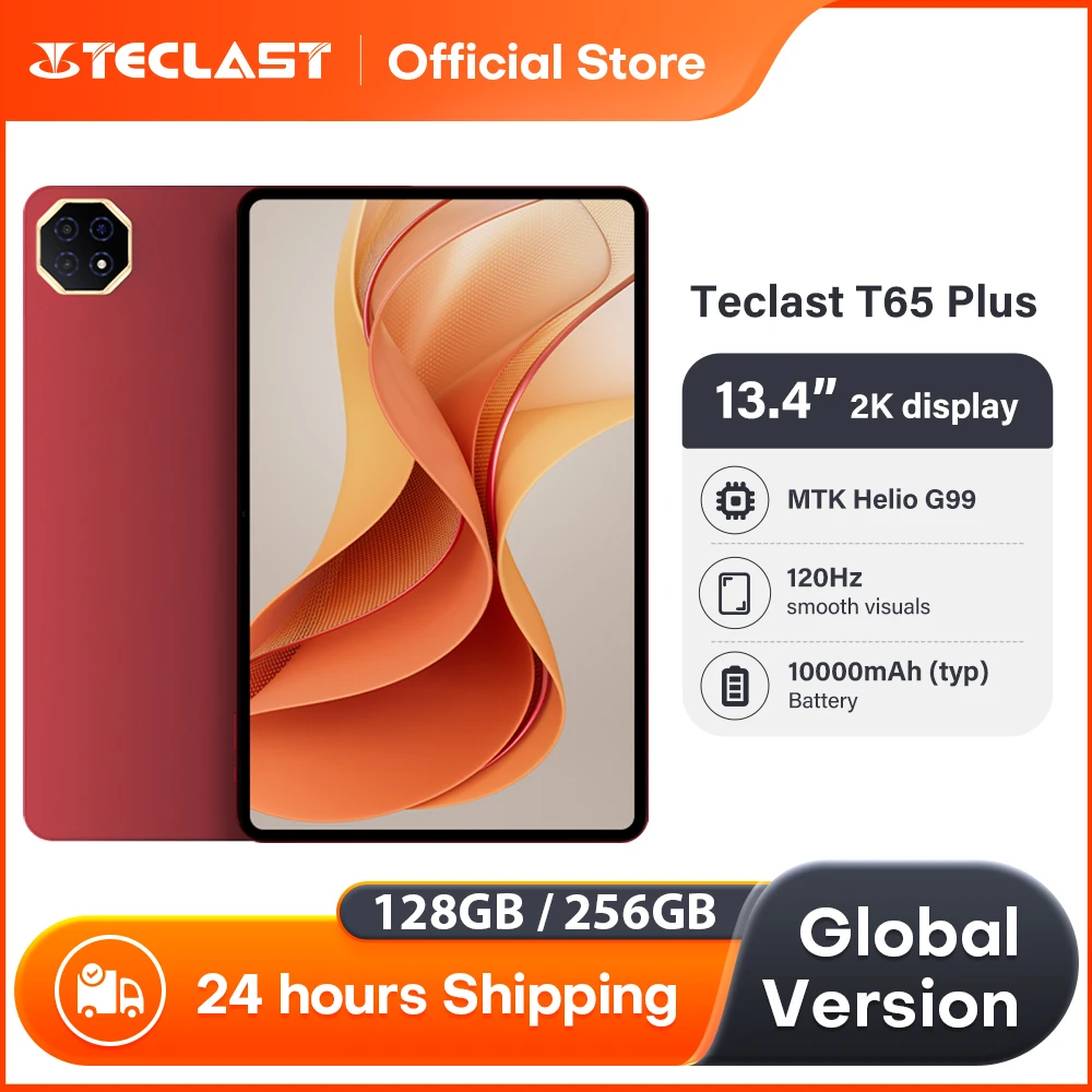 Teclast T65 Plus 태블릿 13.4인치 2K 디스플레이 120Hz 안드로이드..