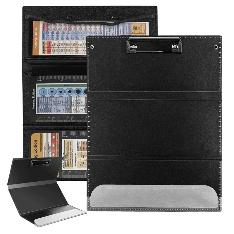 Nursing Clipboard Foldable,With 3 Layers, Folding Size Clipboard For Nursing Students Clipboards