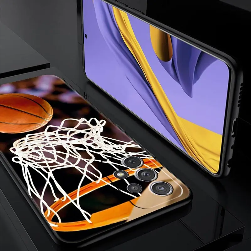 Stylish Basketball Basket Phone Case - Durable Sports-Inspired Design
