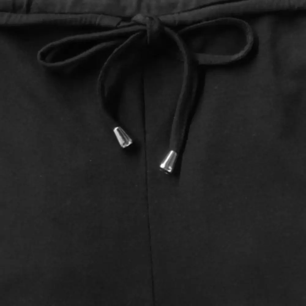 Women Gym Fitness Sweatpants Casual Solid Color Low Rise Drawstring Pockets Sports Pants Shorts Female Joggers Pants