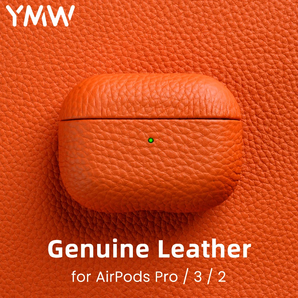 

Bluetooth-наушники из натуральной кожи для AirPods Pro
