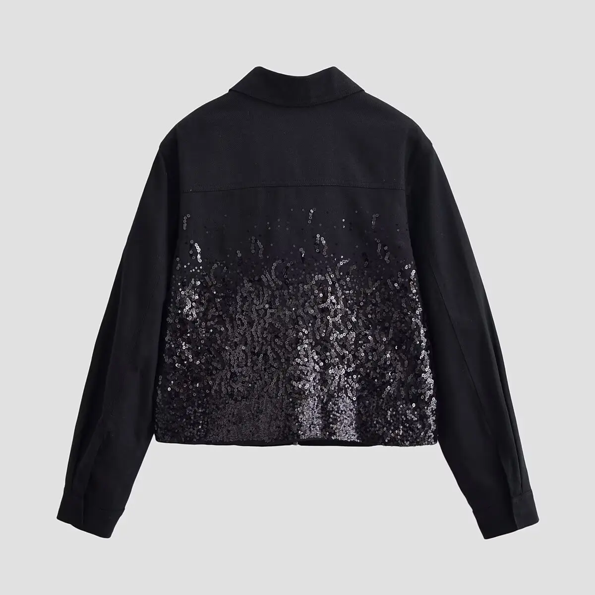 Street Sequin Women Jacket Y2k Long Sleeve Zippers Female Casual Jackets Coat 2026 Spring Unisex New Outwear ﻿ ﻿ ﻿ ﻿ ﻿
