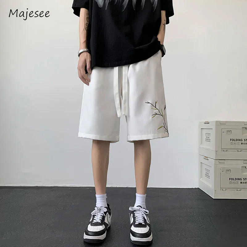 

Шорты мужские в Корейском стиле, модные Молодежные дышащие повседневные удобные универсальные уличные шорты с кулиской, красивые и простые, чистая Новинка