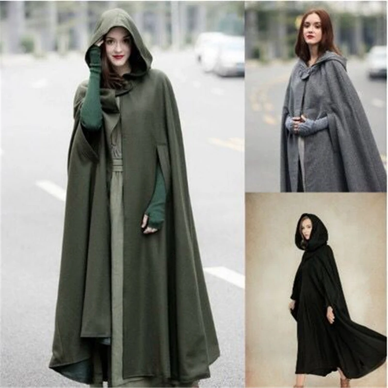 

Magician Wizard Cape Arrow Archer Cosplay Costume Vampire Hoodie Cape Anime Classic Movie For Men Women Halloween Christmas Gift