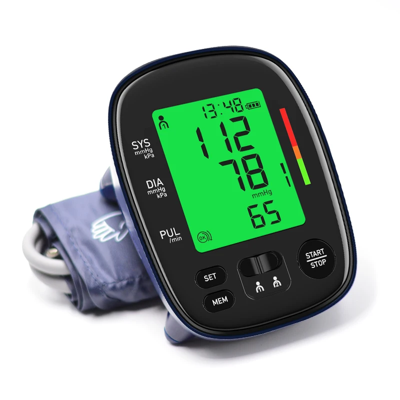 Home Sphygmomanometer without Voice Digital Cuff Sphygmomanometer with Accurate and Adjustable Upper Arm 6