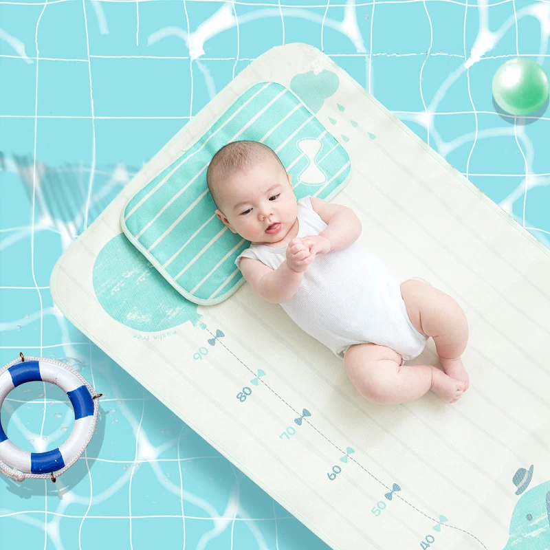 Baby Mattresses Summer Cool Sleeping Mat Breathable Mattress Pads Toddler Crib Cot Cozy Nap Pads Infant Bed Mat Fashion