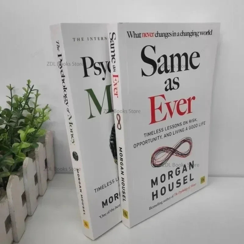 1 Book By Morgan Housel The Psychology of Money and Same As Ever Book in English Paperback 2