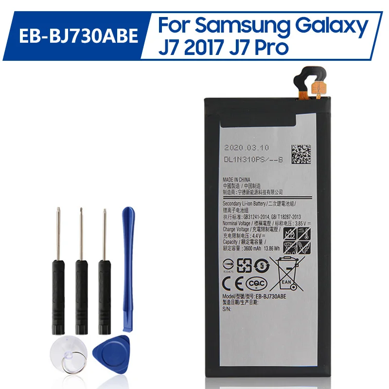 Original Samsung Battery Ebbj730abe For Samsung Galaxy J7 Pro J730f