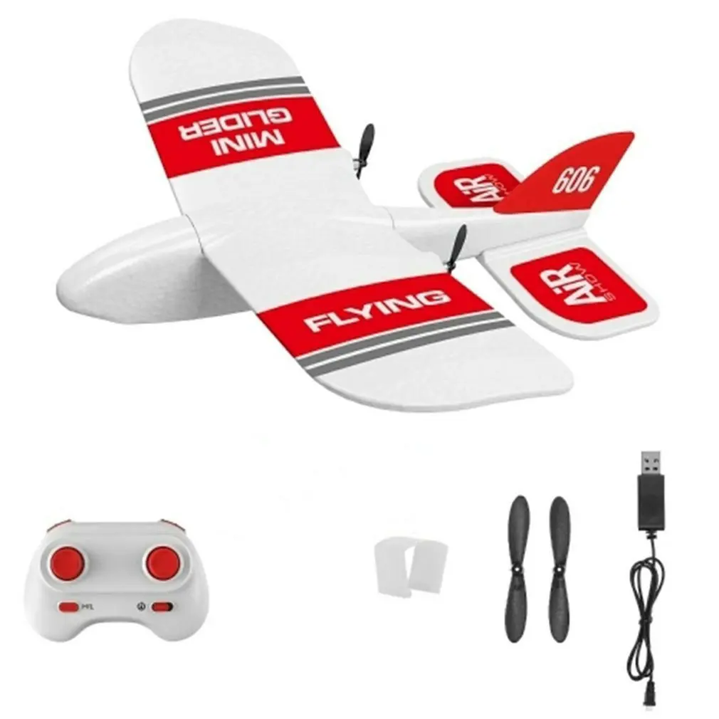 

RC Plane KF606 2.4Ghz EPP Flying Aircraft Mini Glider Airplane Foam 15 Minutes Fligt Time RTF Foam Plane Toys Kids Gifts