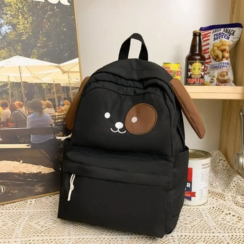 X90D Women Nylon Laptop Backpack Casual College School Bag Large Capacity Book Bags 2
