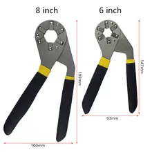 

6 Inch 8 Inch Multifunction Universal Wrench Adjustable Hex Spanner Grip Pliers Multi Tool