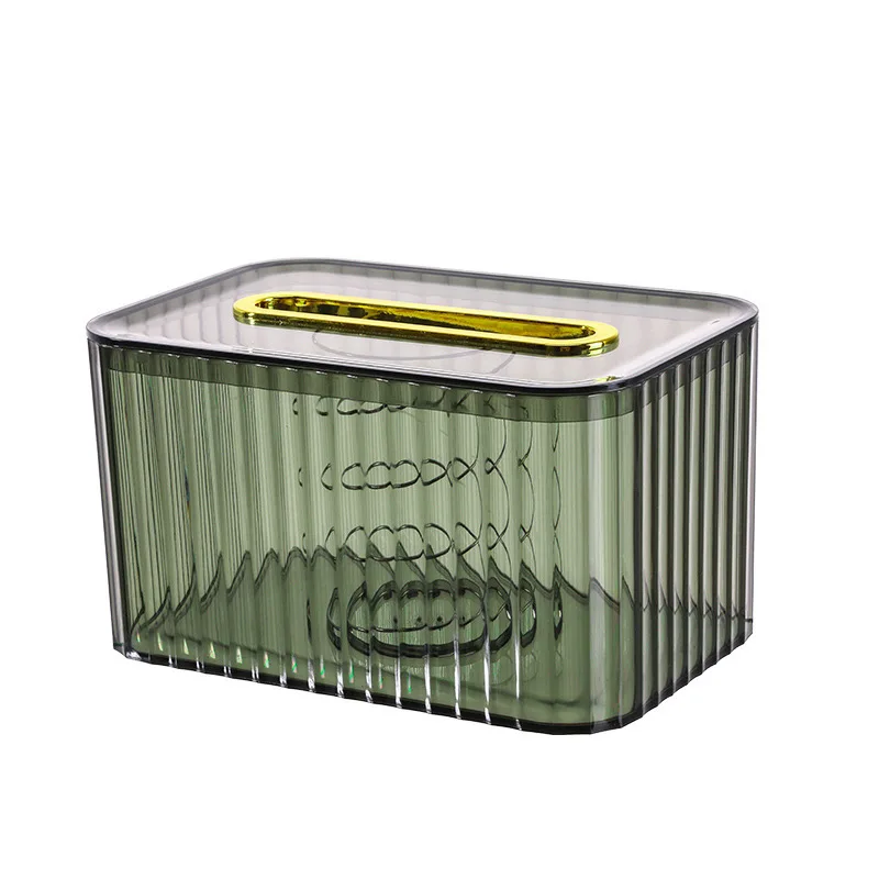 

Прозрачный Настольный органайзер для домашнего использования, коробка для салфеток, роскошная прозрачная акриловая коробка для салфеток