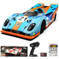 AK-917 1/10 Flat Running Remote Control Car Model with Simulation Lighting Control System Electric Racing Car Boy Racing Gift 1