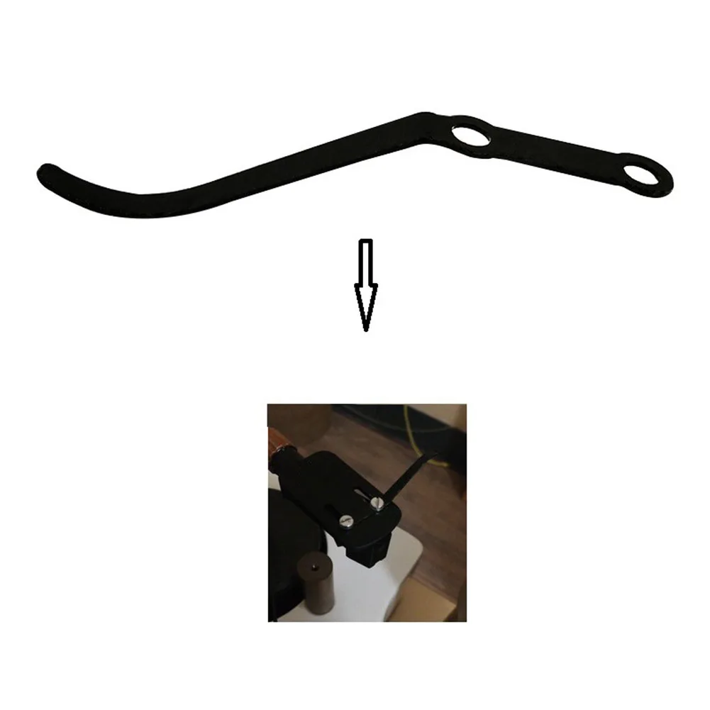 

Improve Accuracy and Performance of Your Phonograph with Black Raise Finger Lift Easy Installation Metal Material