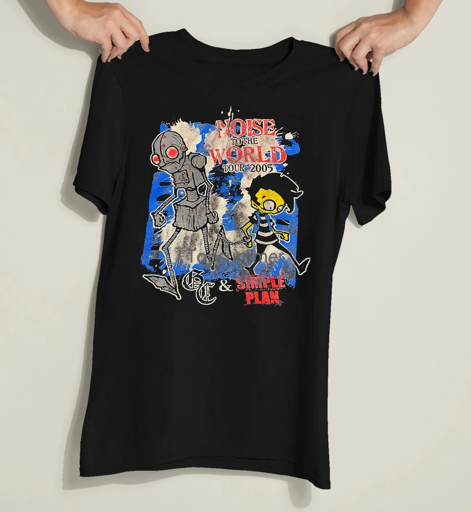

Good Charlotte Simple Plan Noise To The Tour Black Unisex S-4Xl T-Shirt Ee080