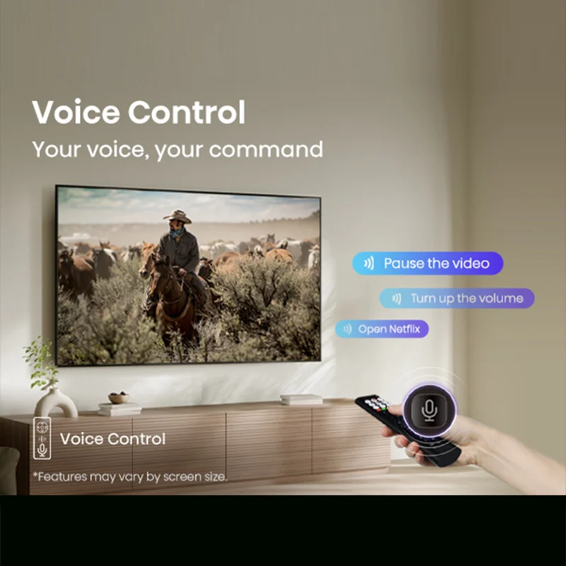 تلفزيون ذكي Hisense A6-55/65/75 بوصة UHD، AI 4K Up...