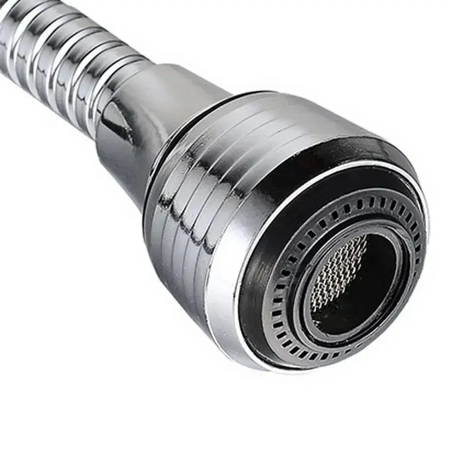 Kitchen Stainless Steel Faucet Sprinkler Water-saving Device Lengthening Rotating Splash Proof Sprinkler Spray Extender Bubbler BEST SELLERS