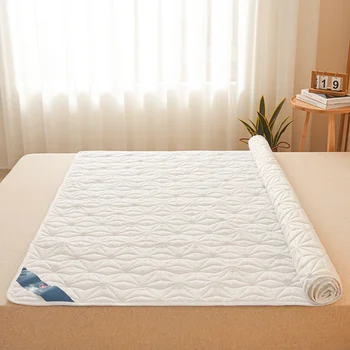 Waterproof Mattress Protector - Breathable Noiseless Mattress Cover Pad with 4 Elastic Corner Straps Fits up to 40 cm deep 5
