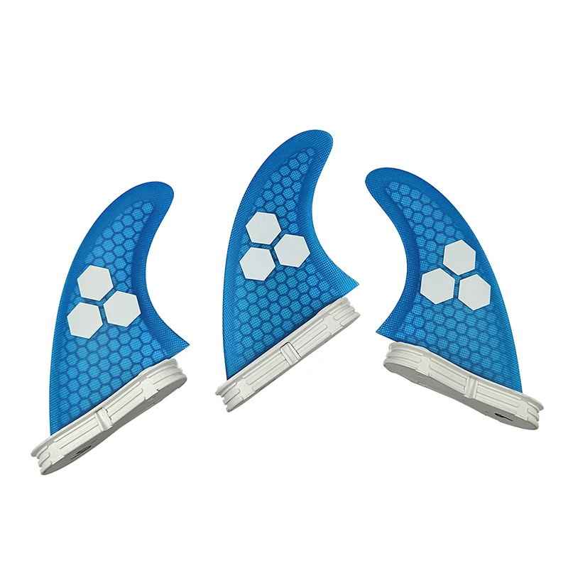 FCS1 Surfboard Fins: NEW Oli Plastic Thruster Set (with Fin Key 2 thumbnail image