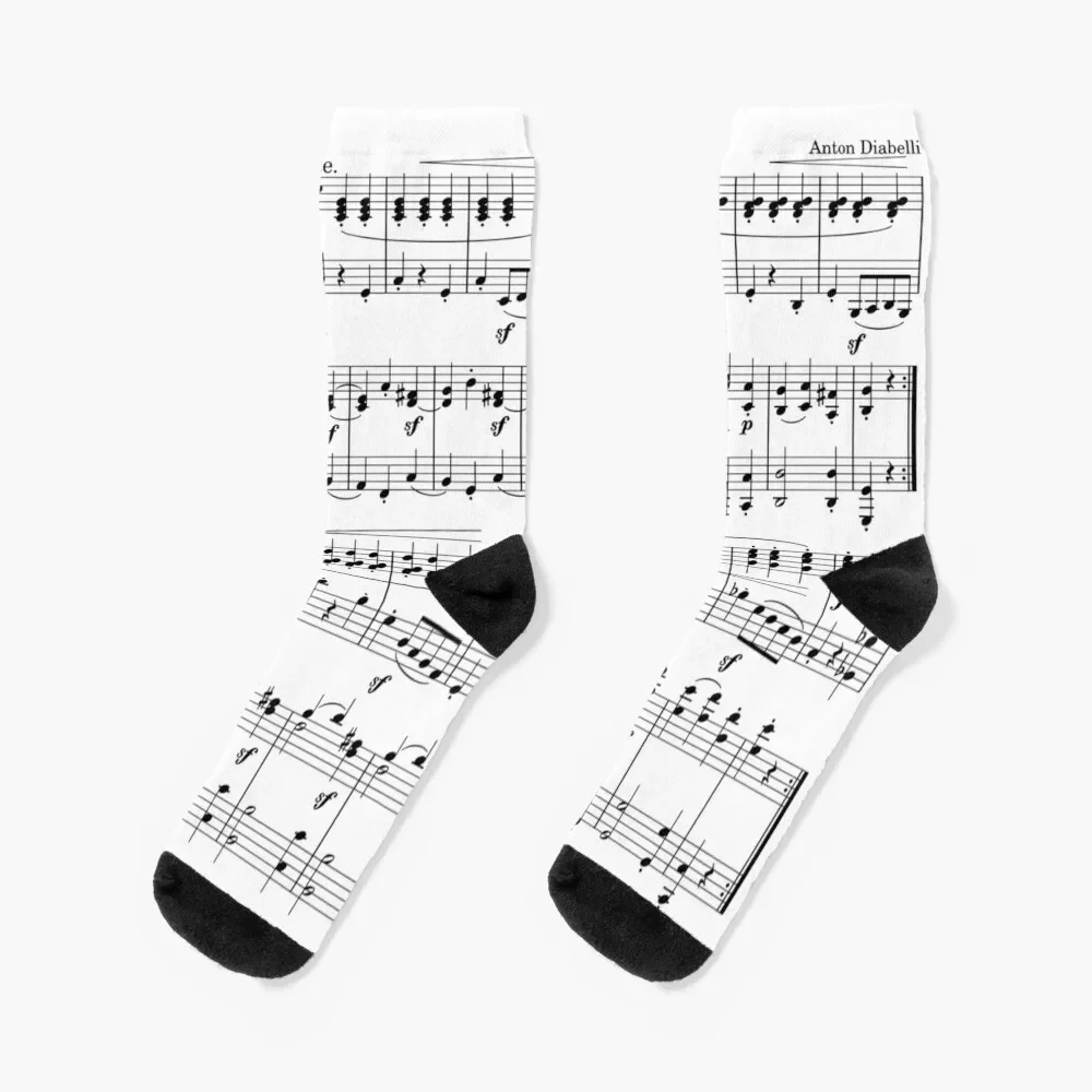 

Sheet Music Socks Stockings Stockings man Woman Socks Men's