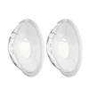 2pcs Wearable Milk Saver for Breastfeeding Manual Breastmilk Collector Silicone Shell Milk Catcher 30ml Milk Collection Cup 1