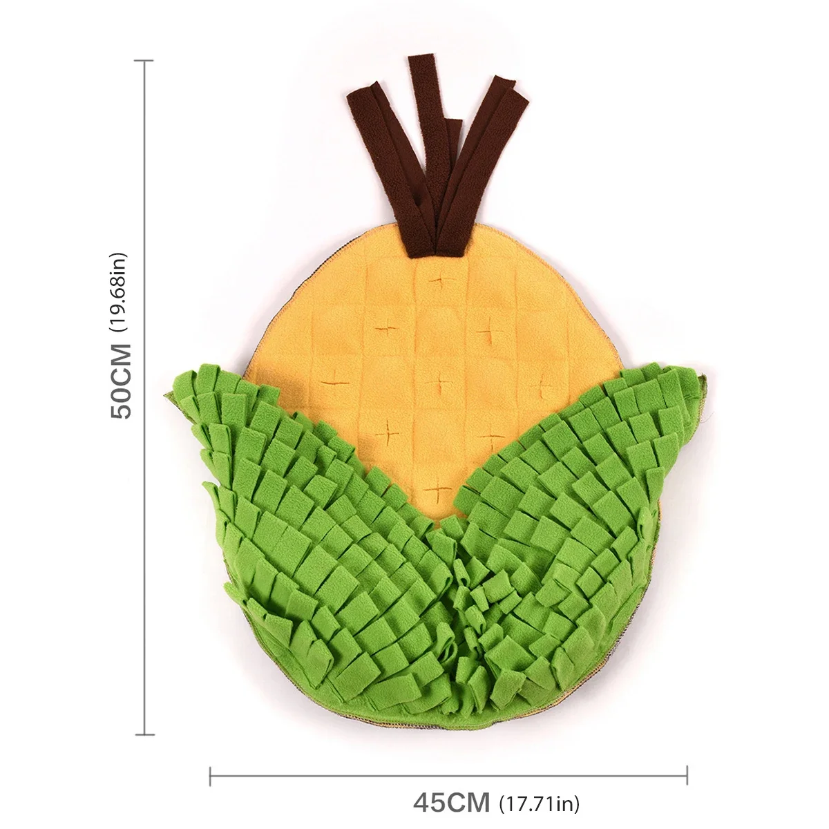 Snuffle Mat for Dogs Fruit Vegetable Series Feeding Mat Interactive Dog Sniffing Foraging Mat for Encouraging Natural Foraging 4