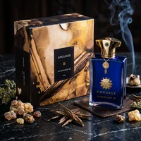 Parfum boisé ambré de luxe pour homme, longue tenue, parfum fumé épicé avec des notes d'encens d'agarwood pour un usage quotidien 1