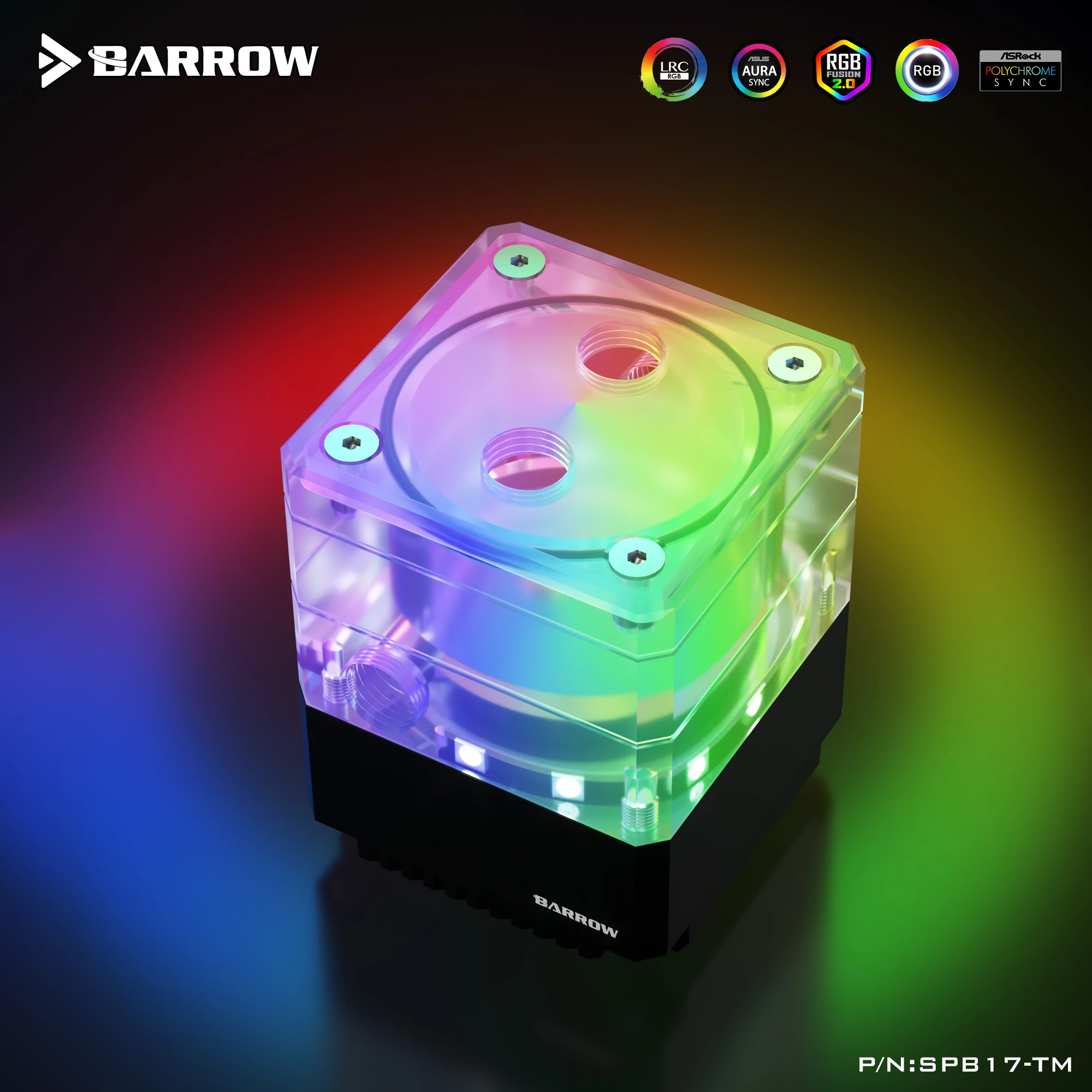 usando para ITX,A4 Computador, DIY Fluid Water Cooling ,SPB17-TM