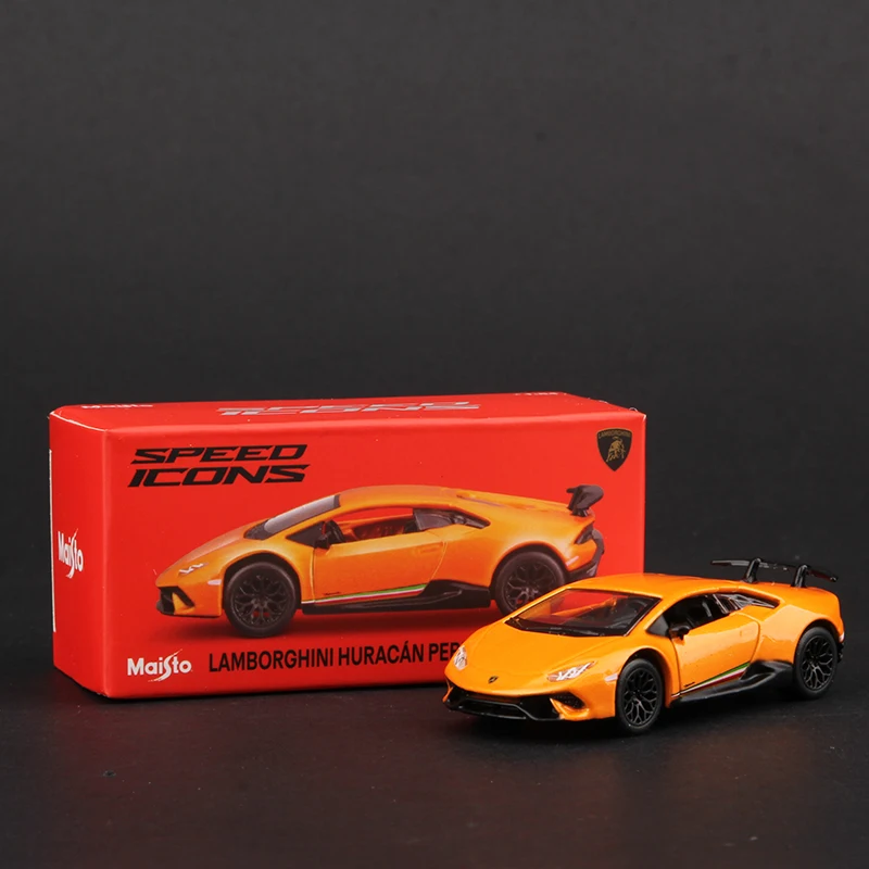 Maisto 1:64 포르쉐 911 Taycan Lamborghini Sian Performance 페라리 SF90 Monza SP1 자동차 모델 합금 미니어처 다이캐스트 장난감