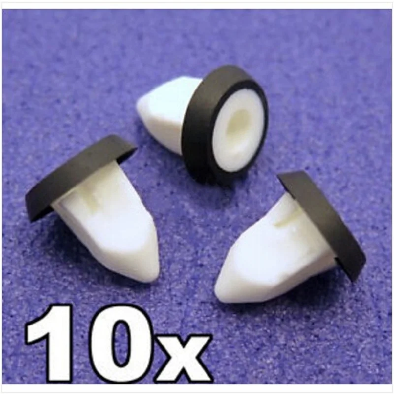 

10x For VW, Audi, SEAT, Skoda Bodywork & Trim Screw Grommets- with rubber washer