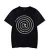 Math Pi Symbol Harajuku T-shirt Fashion women's oversized pattern T-shirt Women's top unisex T-shirt Chemise Homme 1