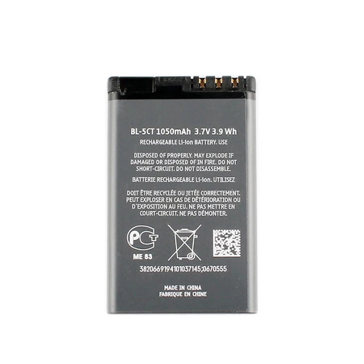 Batteria del telefono ricaricabile calda 3.7V 1050mAh BL-5CT BL 5CT BL5CT batterie per Nokia 3720 5220 5220XM 6730 6330 6303i C5-02 - Image 5