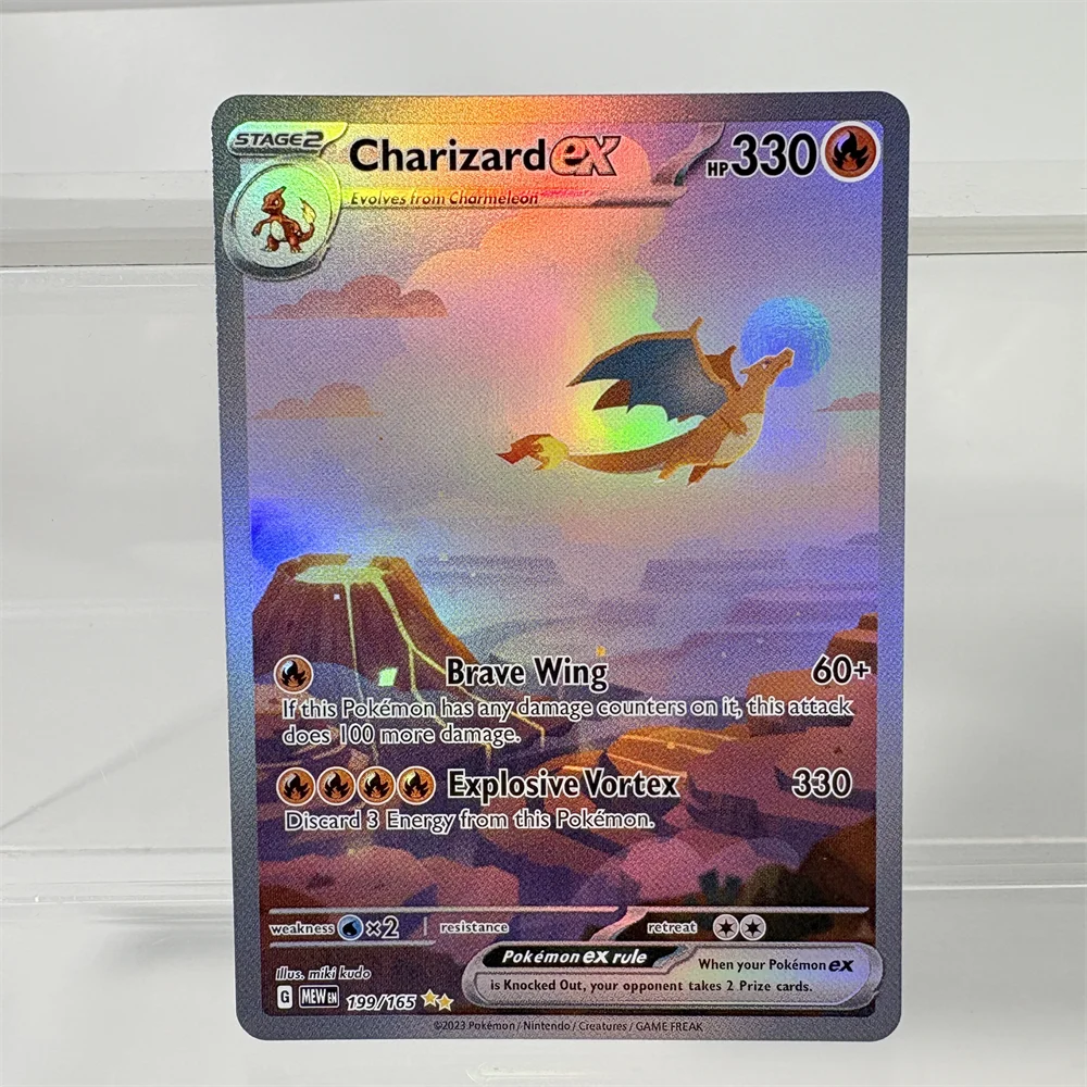 Holographic Charizard Battle Card Collection - Rare Sword & Shield & Scarlet & Violet Edition