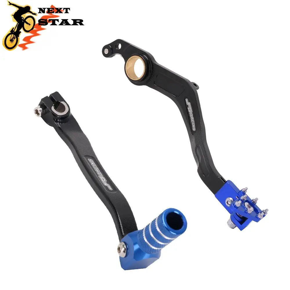 Motorcycle CNC Gear Shifter Shift Rear Foot Brake Pedal Lever For Yamaha Raptor 700 700R YFM700 YFM700R YFM 2013-