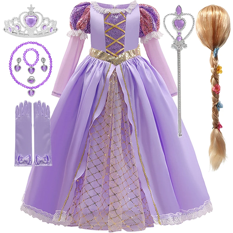 Princesa Cosplay Veste Festa Presente Cinderela Aurora Malha Bola Vestido  Fantasia de Aniversário Gg