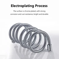 Flexible Stainless Steel Plumbing Hose Shower Head Tube Flexible Bathroom Pipe 1-3m Bath Accessories 4