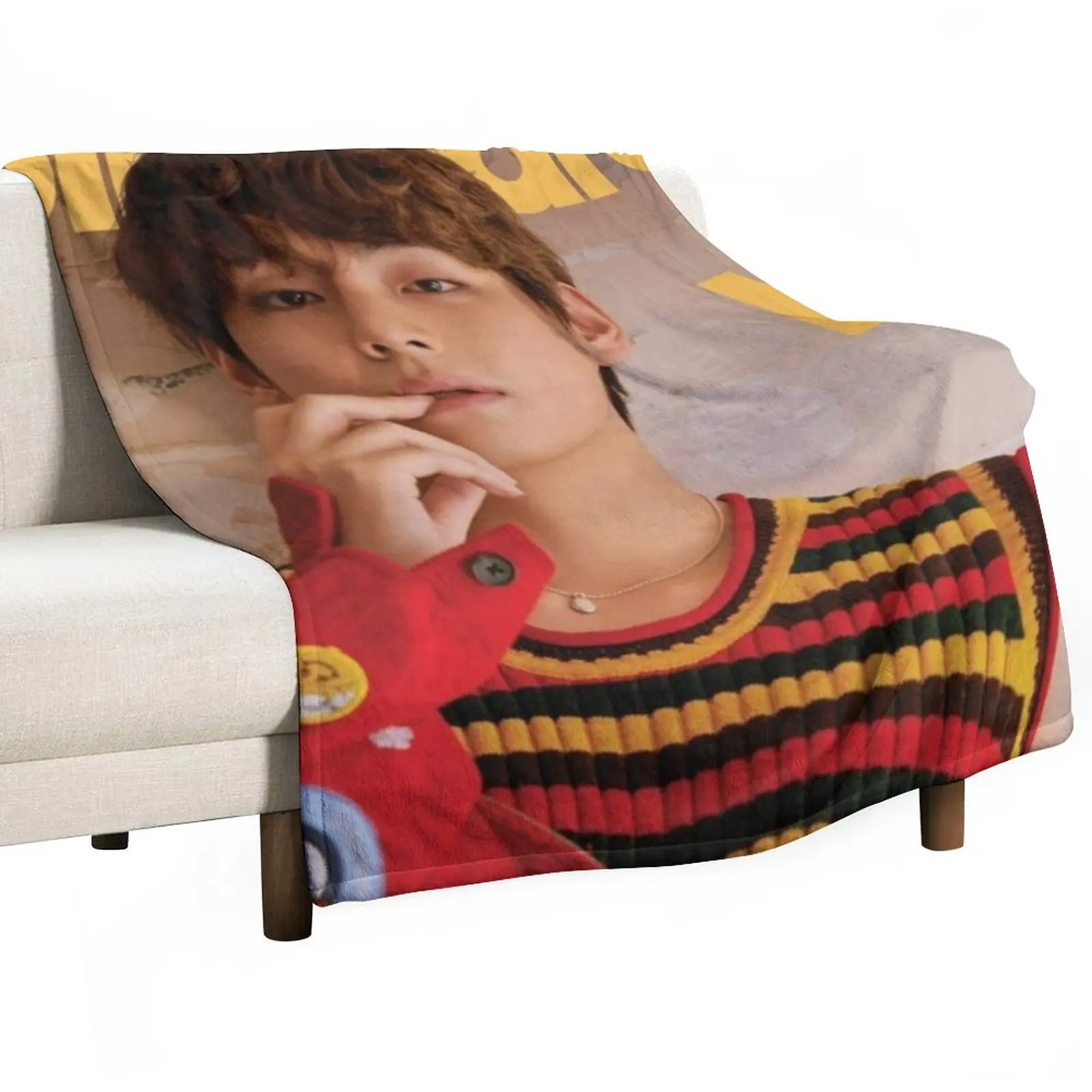 

v taehyung Throw Blanket wednesday Soft Bed Blankets blankets and throws