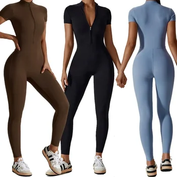 Women’s Yoga Jumpsuit Fitness Bodysuit 1