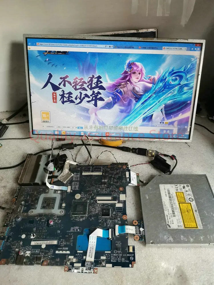 para Lenovo Notebook Viwgp G500 gr La-9631p Rev 1.0 Motherboard com Suporte i3 i5 i7 Cpu 100 Testado - Imagem 4