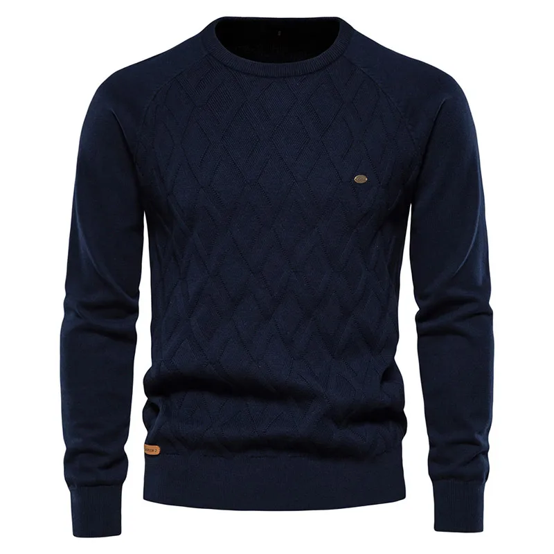 Autumn Winter KPOP Fashion Style Harajuku Slim Fit Tops Loose Casual All Match Knitwear Insert Solid O Neck Long Sleeve Sweaters